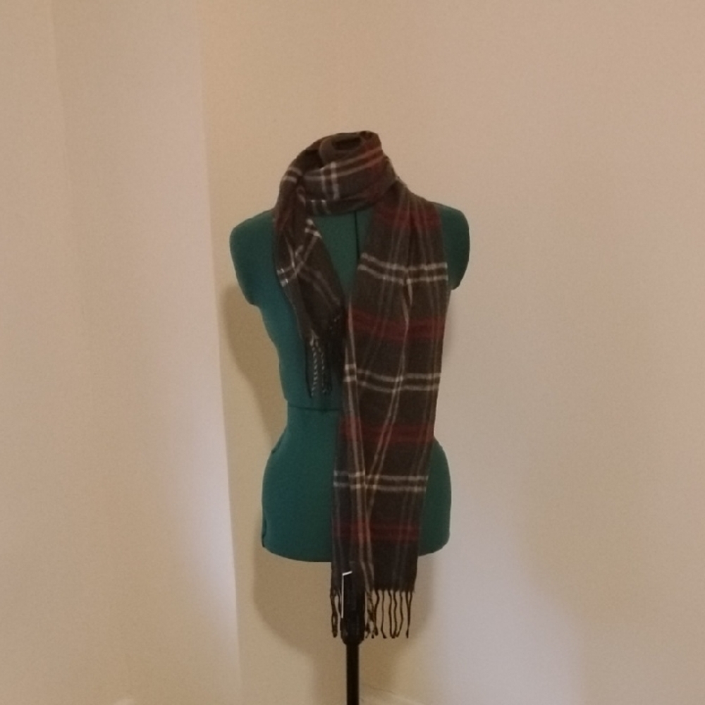 Steve Madden Multicolor Plaid Scarf